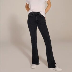 Favorite Daughter The Shortie Valentina Split Hem Jeans Sz 31